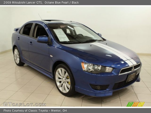 2009 Mitsubishi Lancer GTS in Octane Blue Pearl