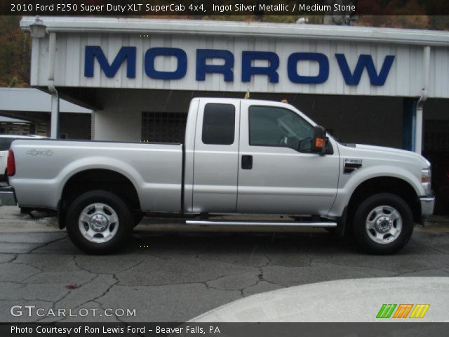 2010 Ford F250 Super Duty XLT SuperCab 4x4 in Ingot Silver Metallic