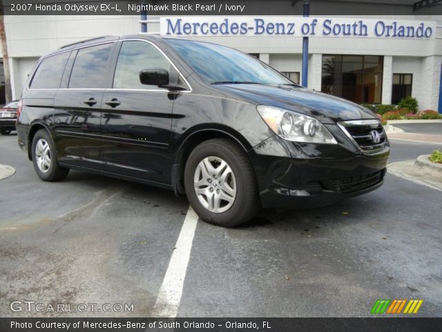 2007 Honda Odyssey EX-L in Nighthawk Black Pearl