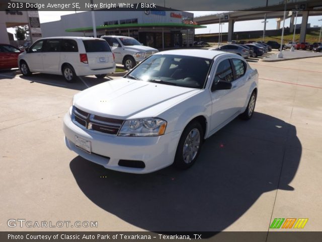 2013 Dodge Avenger SE in New Bright White