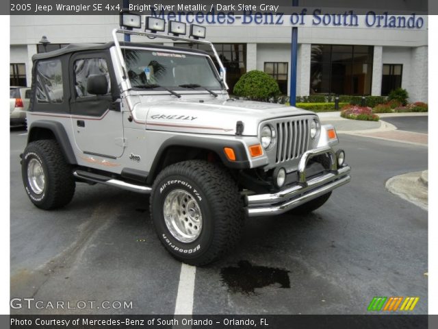 2005 Jeep Wrangler SE 4x4 in Bright Silver Metallic