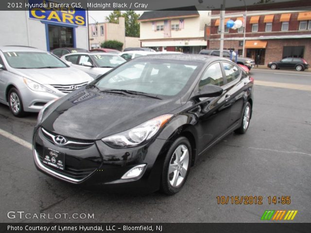 2012 Hyundai Elantra GLS in Midnight Black