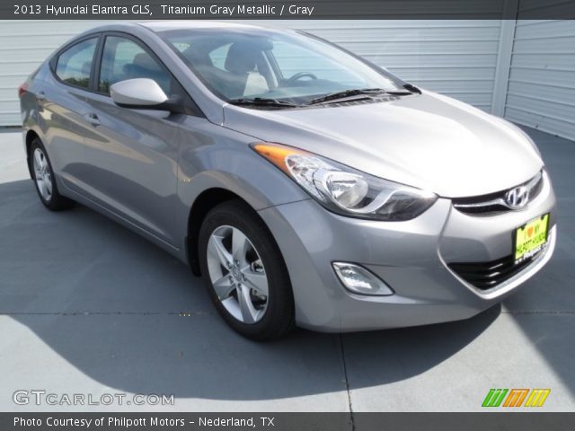 2013 Hyundai Elantra GLS in Titanium Gray Metallic