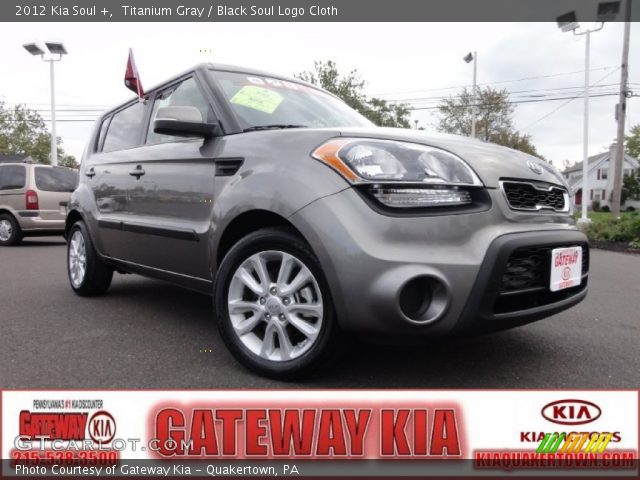 2012 Kia Soul + in Titanium Gray