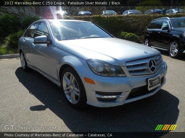 2013 Mercedes-Benz C 250 Coupe in Palladium Silver Metallic