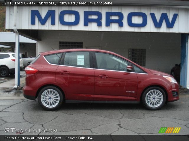 2013 Ford C-Max Hybrid SEL in Ruby Red
