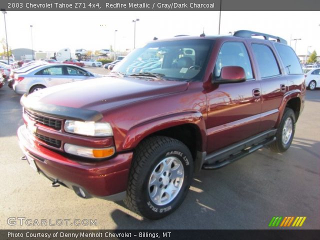 2003 Chevrolet Tahoe Z71 4x4 in Redfire Metallic