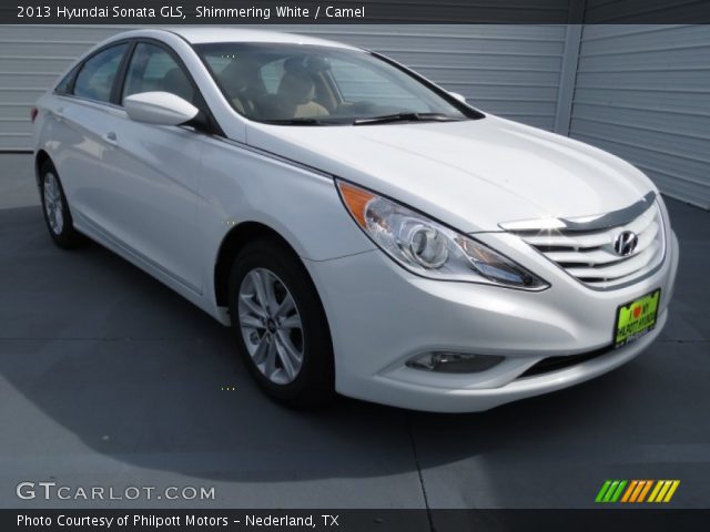 2013 Hyundai Sonata GLS in Shimmering White