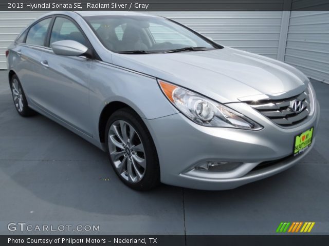 2013 Hyundai Sonata SE in Radiant Silver