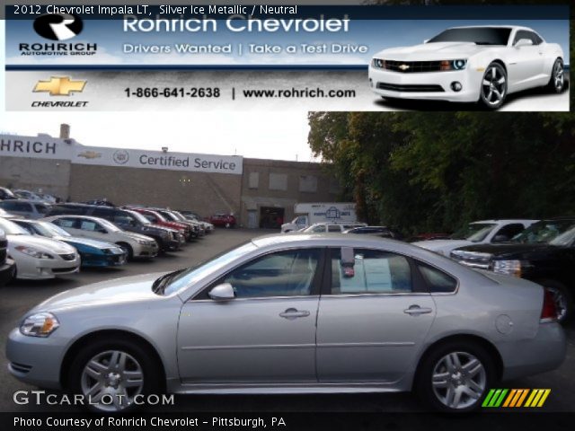 2012 Chevrolet Impala LT in Silver Ice Metallic