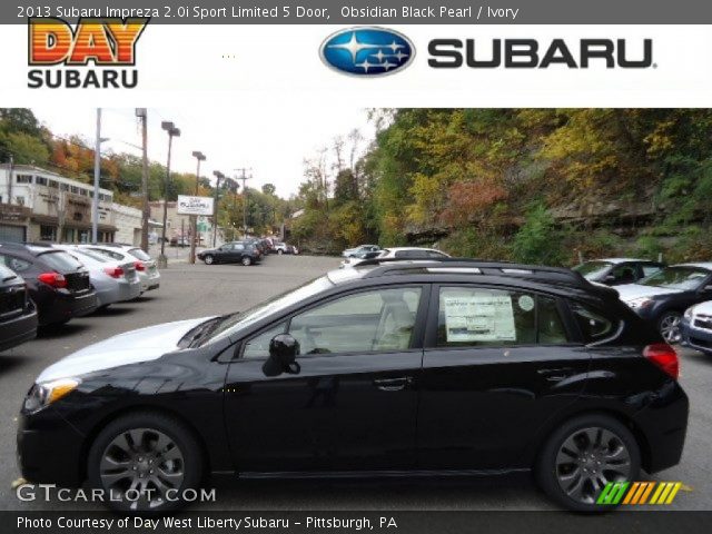 2013 Subaru Impreza 2.0i Sport Limited 5 Door in Obsidian Black Pearl