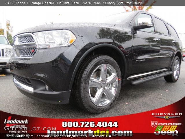 2013 Dodge Durango Citadel in Brilliant Black Crystal Pearl