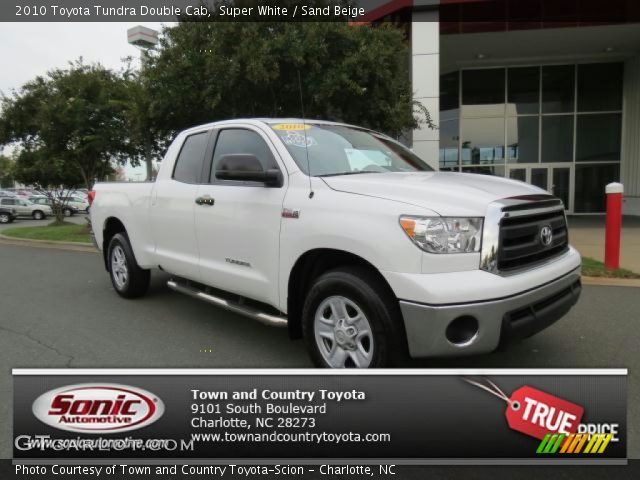 2010 Toyota Tundra Double Cab in Super White