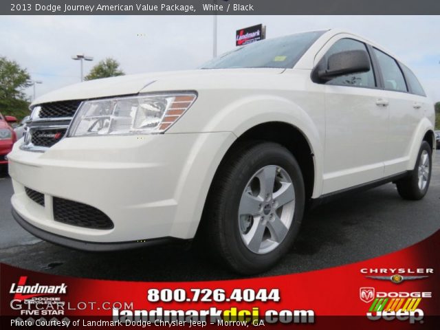 2013 Dodge Journey American Value Package in White