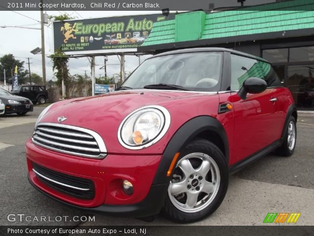 2011 Mini Cooper Hardtop in Chili Red