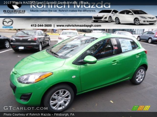 2013 Mazda MAZDA2 Sport in Spirted Green Metallic