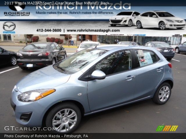 2013 Mazda MAZDA2 Sport in Clear Water Blue Metallic