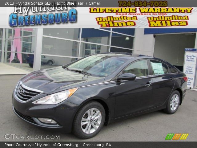 2013 Hyundai Sonata GLS in Pacific Blue Pearl