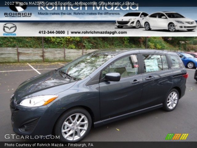2012 Mazda MAZDA5 Grand Touring in Metropolitan Gray Metallic
