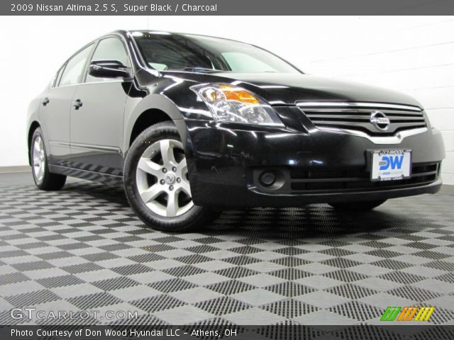 2009 Nissan Altima 2.5 S in Super Black
