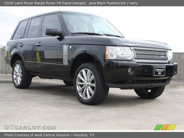 2008 Land Rover Range Rover V8 Supercharged in Java Black Pearlescent