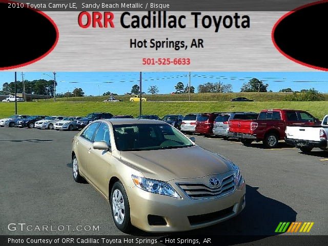 2010 Toyota Camry LE in Sandy Beach Metallic