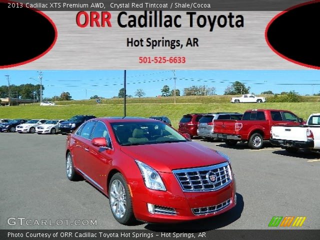 2013 Cadillac XTS Premium AWD in Crystal Red Tintcoat