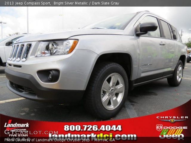 2013 Jeep Compass Sport in Bright Silver Metallic