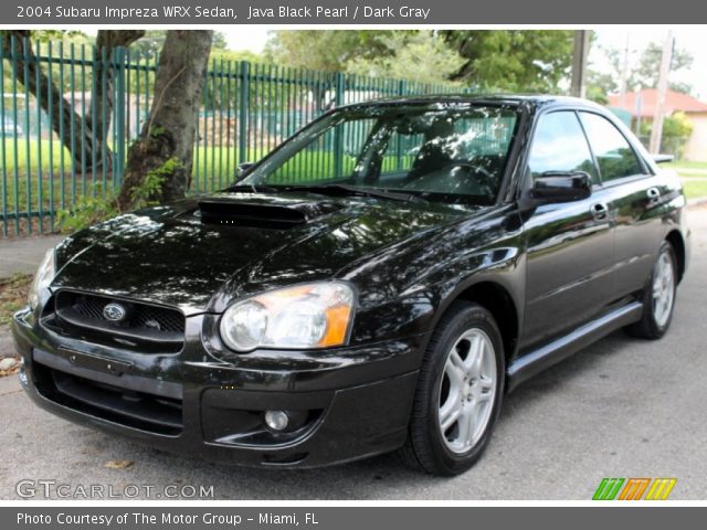 2004 Subaru Impreza WRX Sedan in Java Black Pearl