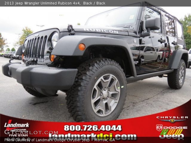 2013 Jeep Wrangler Unlimited Rubicon 4x4 in Black