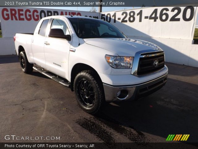 2013 Toyota Tundra TSS Double Cab 4x4 in Super White