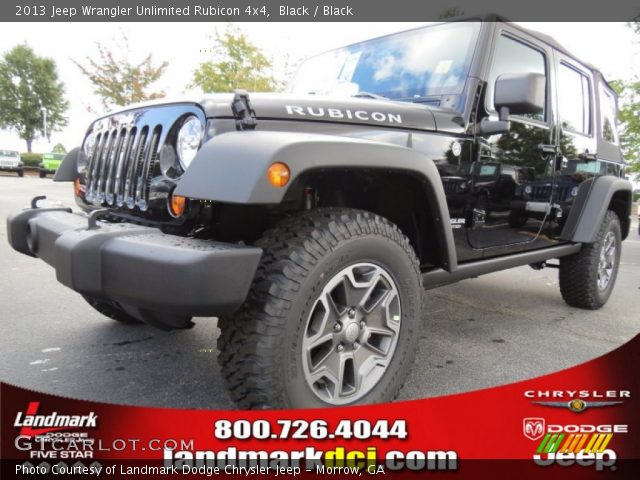 2013 Jeep Wrangler Unlimited Rubicon 4x4 in Black