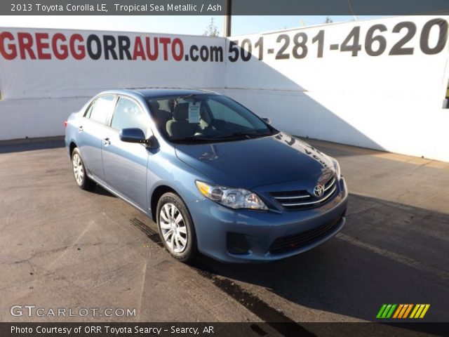 2013 Toyota Corolla LE in Tropical Sea Metallic