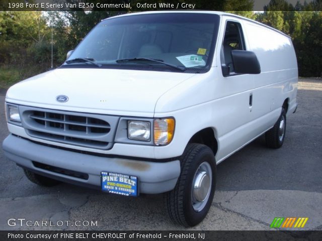 1998 Ford E Series Van E250 Commercial in Oxford White