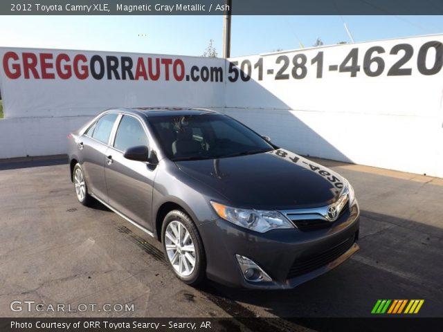 2012 Toyota Camry XLE in Magnetic Gray Metallic