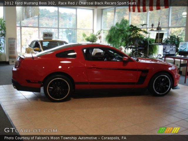 2012 Ford Mustang Boss 302 in Race Red