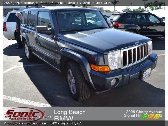 2007 Jeep Commander Sport in Steel Blue Metallic