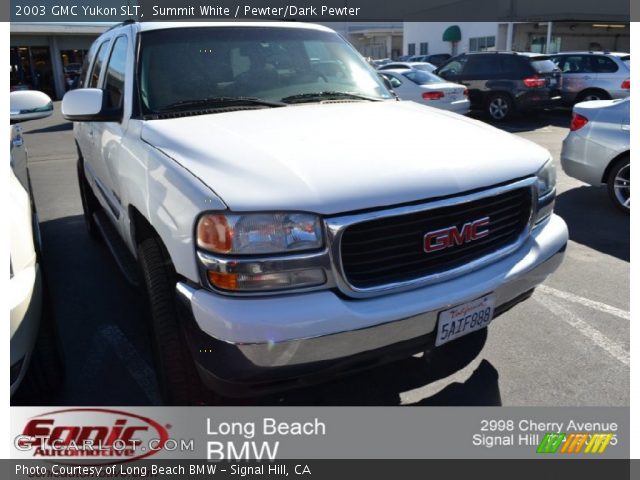 2003 GMC Yukon SLT in Summit White