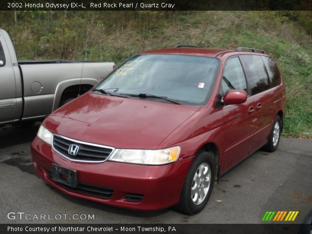 2002 Honda Odyssey EX-L in Red Rock Pearl