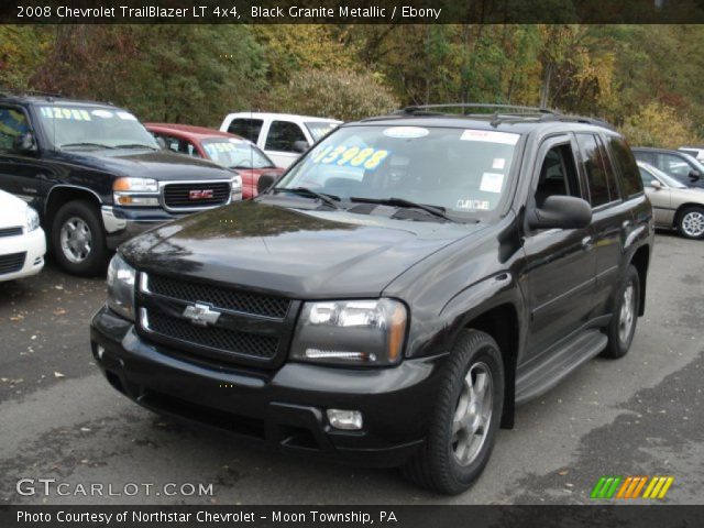 2008 Chevrolet TrailBlazer LT 4x4 in Black Granite Metallic