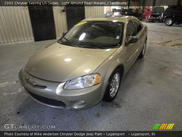 2003 Chrysler Sebring LXi Sedan in Light Almond Pearl Metallic