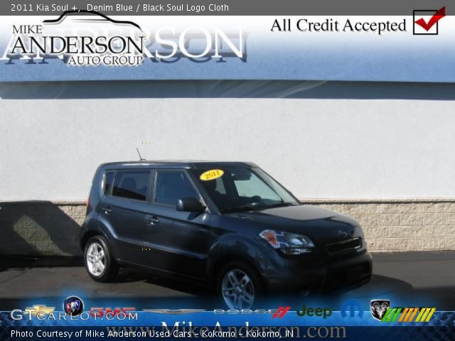 2011 Kia Soul + in Denim Blue