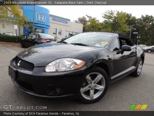 2009 Mitsubishi Eclipse Spyder GS in Kalapana Black Satin