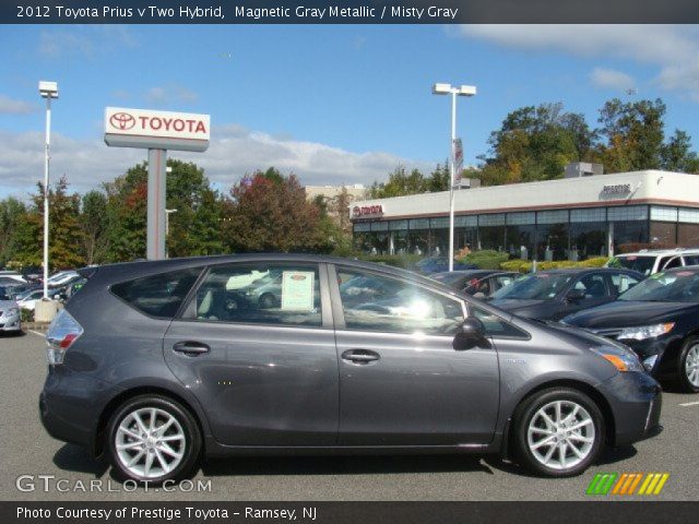 2012 Toyota Prius v Two Hybrid in Magnetic Gray Metallic