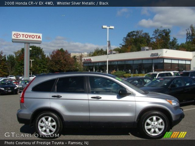 2008 Honda CR-V EX 4WD in Whistler Silver Metallic