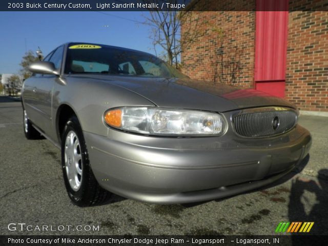 2003 Buick Century Custom in Light Sandrift Metallic