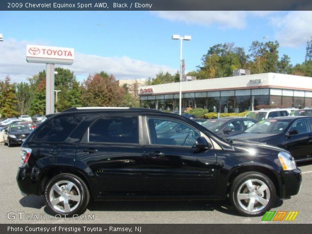 2009 Chevrolet Equinox Sport AWD in Black