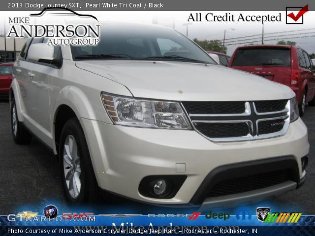 2013 Dodge Journey SXT in Pearl White Tri Coat