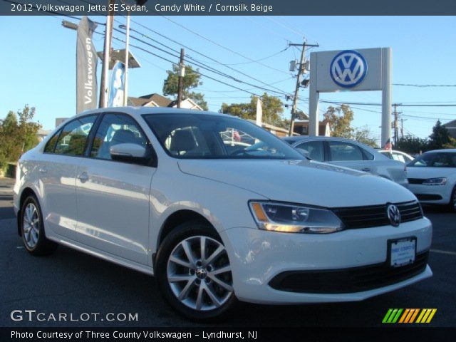 2012 Volkswagen Jetta SE Sedan in Candy White