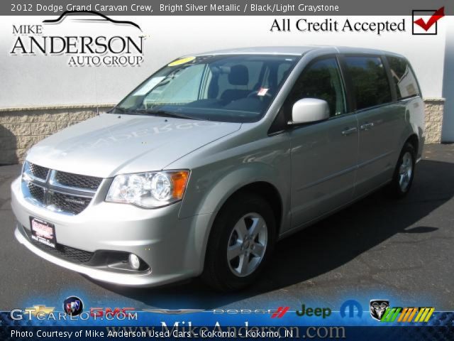 2012 Dodge Grand Caravan Crew in Bright Silver Metallic